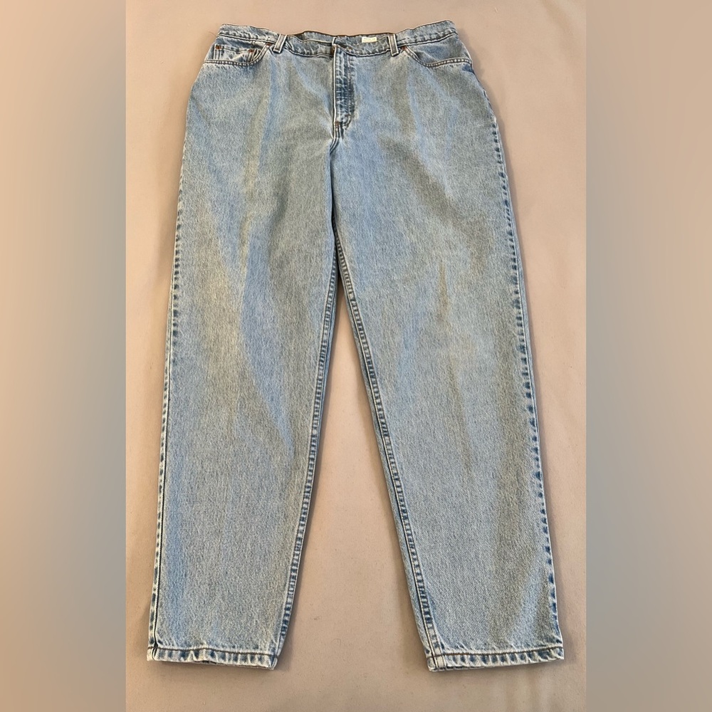 Vintage Levi’s 550 High Waist Relaxed Fit Tapered Leg Plus Size 20W USA Made Y2K